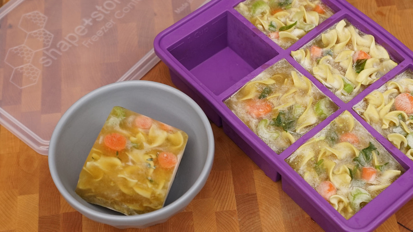 Soup Master® 6 Cup Maximum Capacity Freezer Container